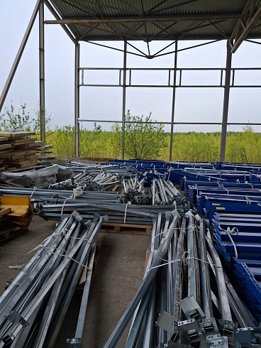 Bito стеллажи Германия. Взаимозаменяем с стелкон, Констрактор. Новый фзм. Для тяжёлых грузов.