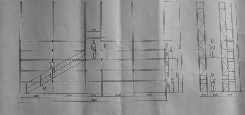 НАБИВНЫЕ СТЕЛЛАЖИ БУ ЭСКОН