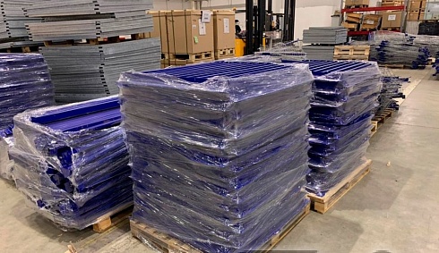 ФРОНТАЛЬНЫЕ СТЕЛЛАЖИ БУ SCHAEFER С НАСТИЛАМИ