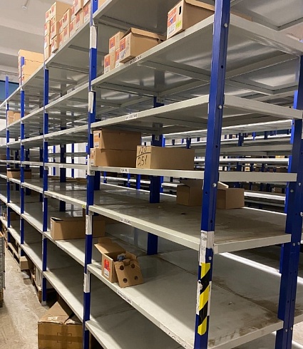 ПОЛОЧНЫЕ СТЕЛЛАЖИ БУ