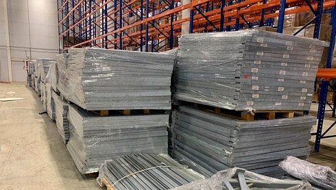 ФРОНТАЛЬНЫЕ СТЕЛЛАЖИ БУ SCHAEFER С НАСТИЛАМИ